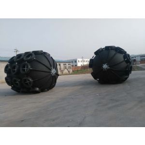 Stock for two pieces D2.0m L3.5m pneumatic rubber fender 