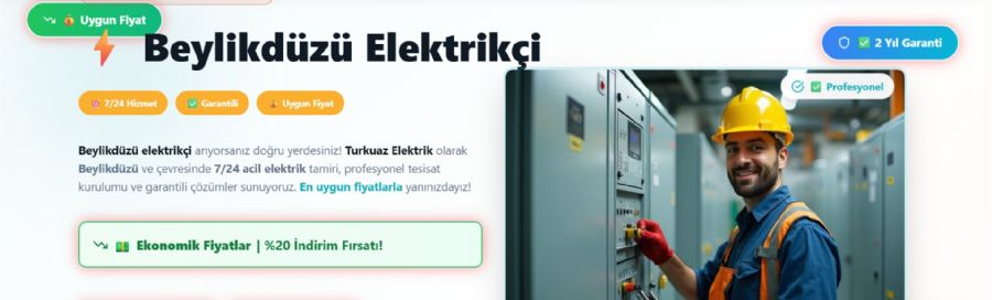 Beylikdüzü Elektrikçi – Turkuaz Elektrik