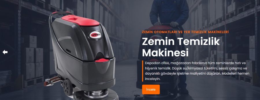 Zemin Temizlik Makinesi