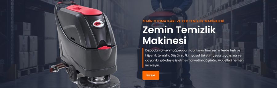 Zemin Temizlik Makinesi