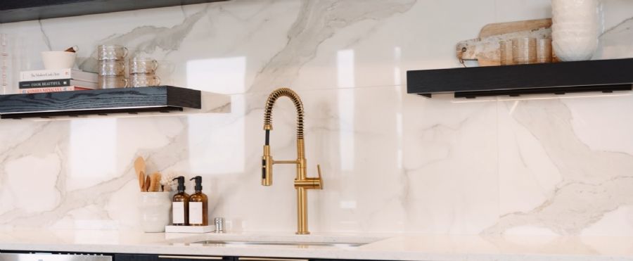 Gold Bathroom