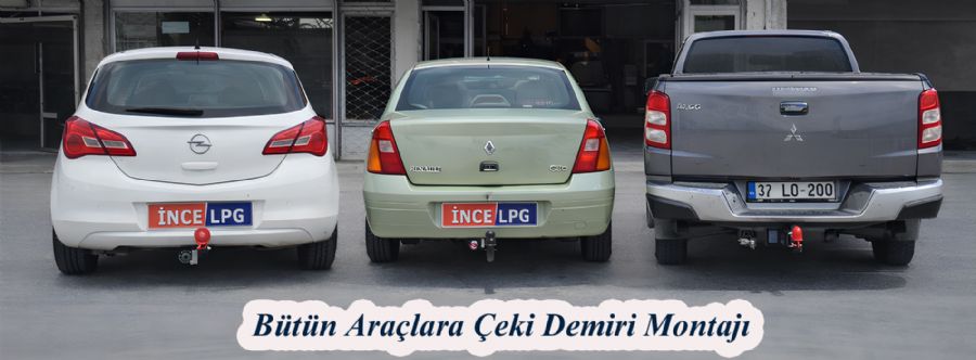 İNCE Isparta kamyonet otomobil dönüşüm çeki demiri