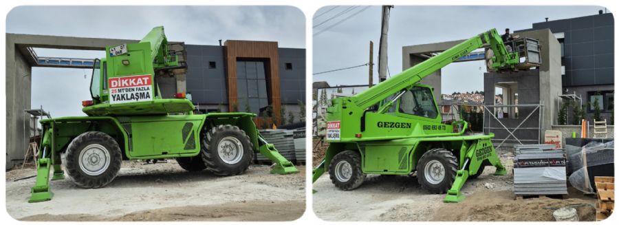 GEZGEN Çanakkale telehandler manitou Forklift Vinç