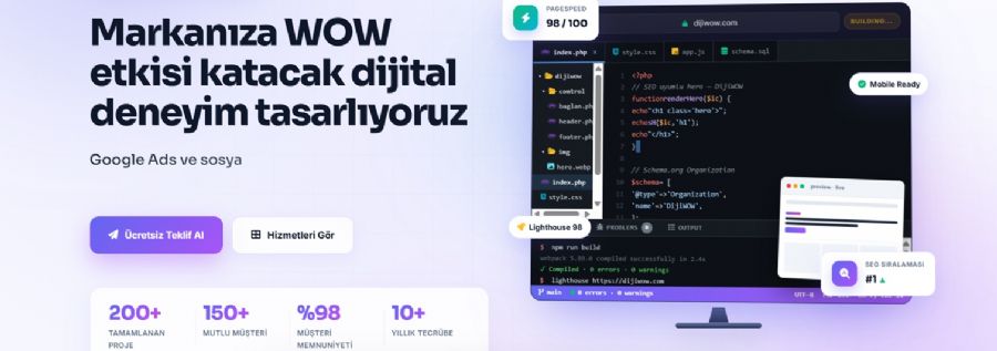 DijiWOW Seo,Web Tasarım ve Reklam Ajansı
